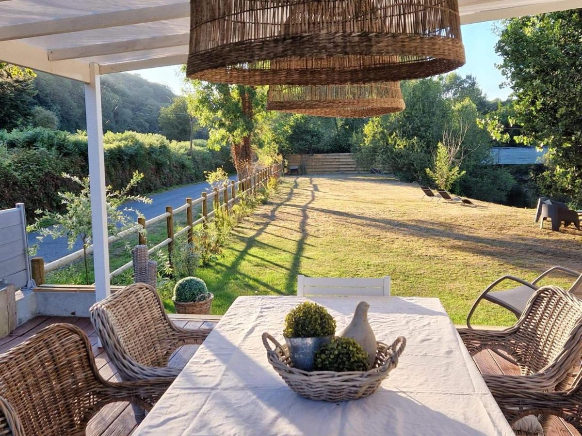 Lodge Avec Vue Sur La Riviere لانيون المظهر الخارجي الصورة